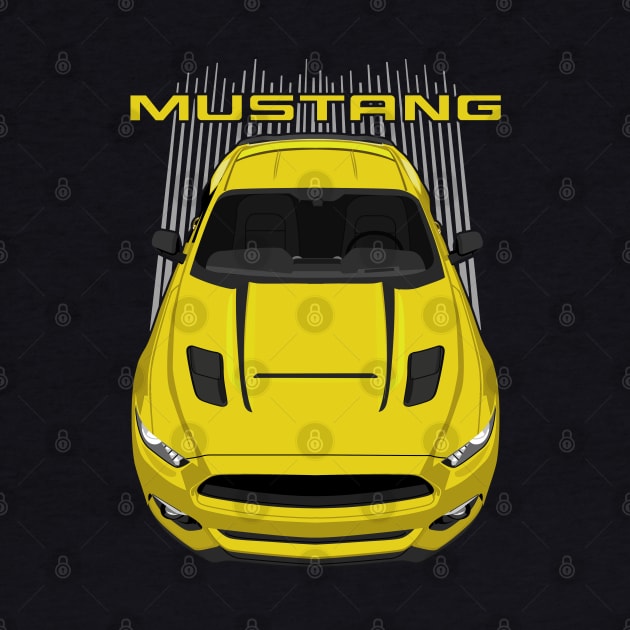 Mustang GT CS 2016-2017 - Yellow by V8social